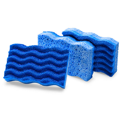 Libman Non-Scratch Easy-Rinse Sponge | 3-Count (Pack of 3)