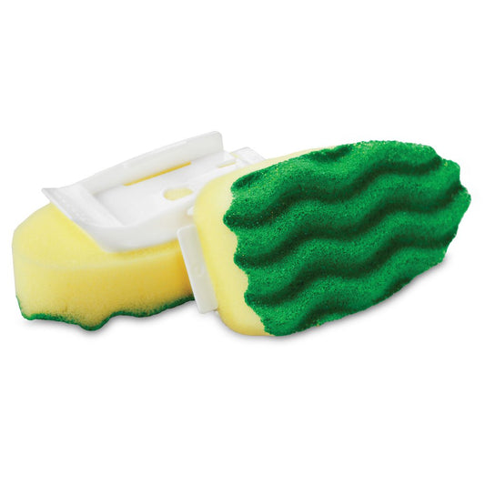 Libman All-Purpose Cleaning Sponge Refill Pads Non-Scratch (2-2 Packs) Made in USA Scrubbing Dishwashing