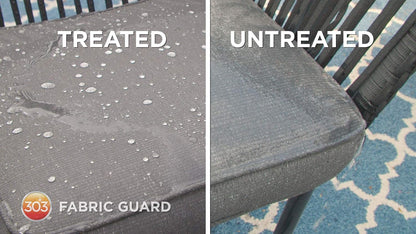 303 Products Fabric Guard - For Outdoor Fabrics - Restores Water Repellency To Factory New Levels - Repels Moisture And Stains - Manufacturer Recommended - Safe For All Fabrics, 128 fl. oz.