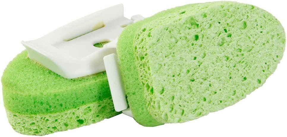Libman 1 Dish Wand and 6 Dishwand Refill Replacement 2 Packs Soap Dispenser Dish Sponge 12 Pack Refills Nonscratch Dishwand Holder Handle Dishwashing Scratch Free