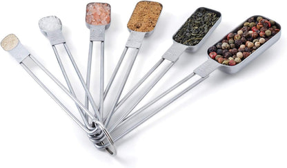 Fox Run Measuring Spoon Set, Stainless Steel, 6-Piece