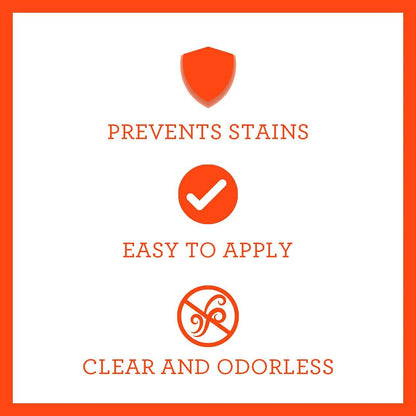 TriNova Non-Aerosol Stain Guard - Fabric Protection Spray for Upholstery, Carpet, Rugs and More to protect from liquid stains