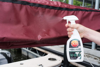 303 Marine Fabric Guard - For Marine Fabrics - Restores Lost Water Repellency To Factory New Levels - Repels Moisture And Stains, 32 fl. oz. (30604CSR-6PK)