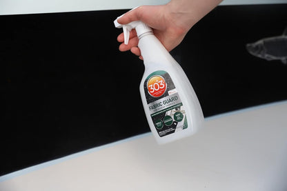 303 Products Marine Fabric Guard - Restores Water and Stain Repellency To Factory New Levels, Simple and Easy To Use, Manufacturer Recommended, Safe For All Fabrics, 32oz (30604CSR) Packaging May Vary