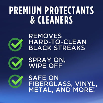 303 Products Black Streak Remover - Removes Black Streaks and Dirt, Provides A Clean, Streak-Free Finish on RVs, Campers, Pop-Ups, Motorhomes & Boats