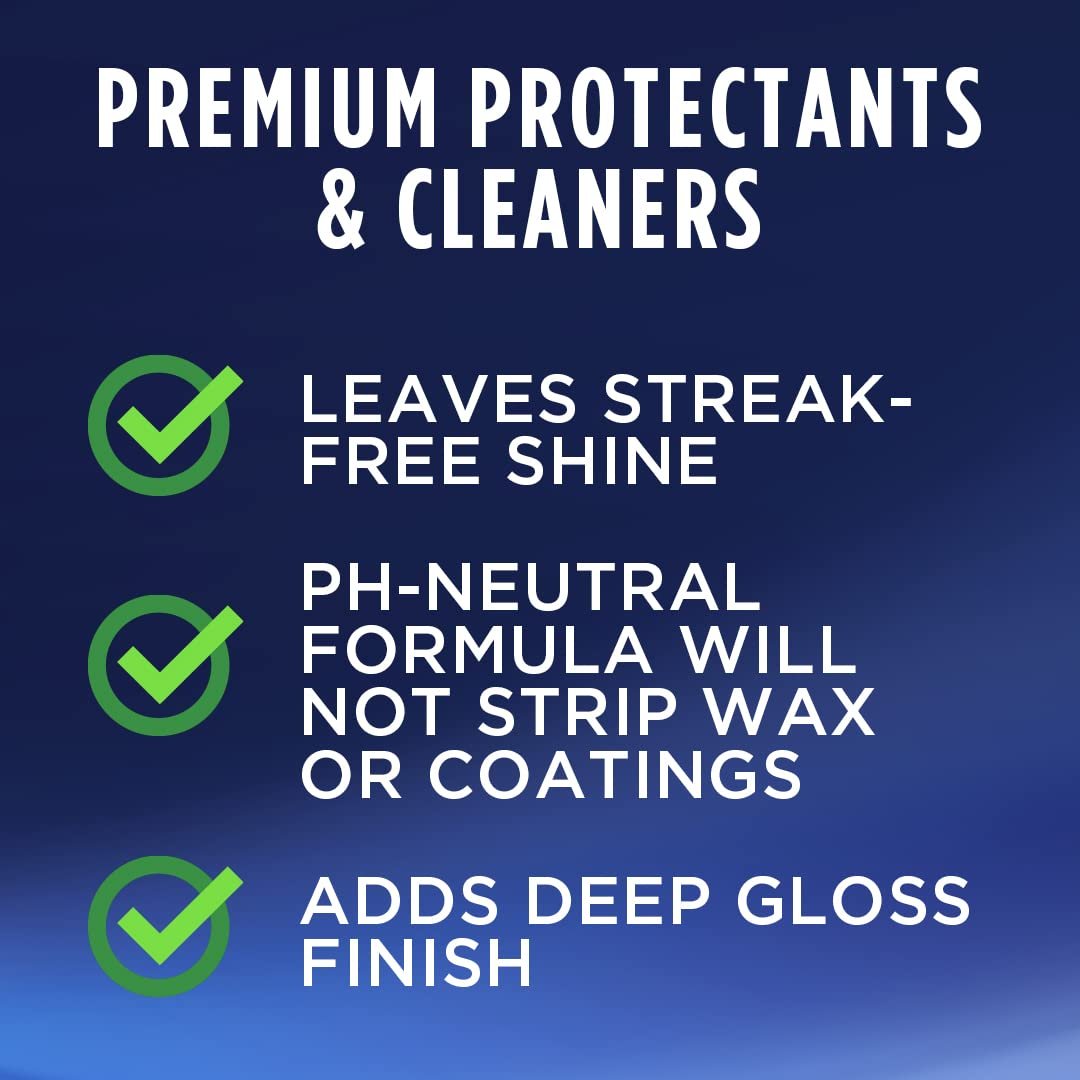 303 Products RV Wash & Seal - Clean, Streak-Free Finish, pH Neutral High Foaming Formula, Provides A Deep Gloss Finish on RVs, Campers and more- 1 gal
