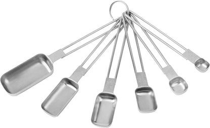 Fox Run Measuring Spoon Set, Stainless Steel, 6-Piece