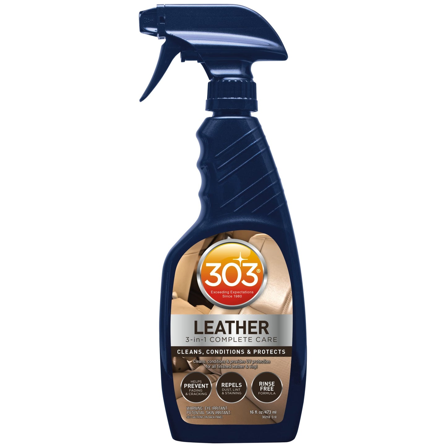 303 Products Leather 3-In-1 Complete Care, 16 Ounces