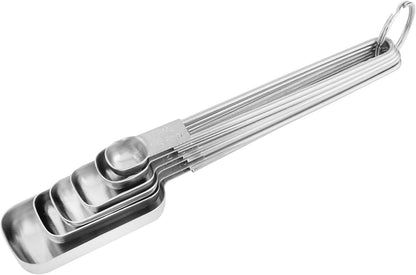 Fox Run Measuring Spoon Set, Stainless Steel, 6-Piece