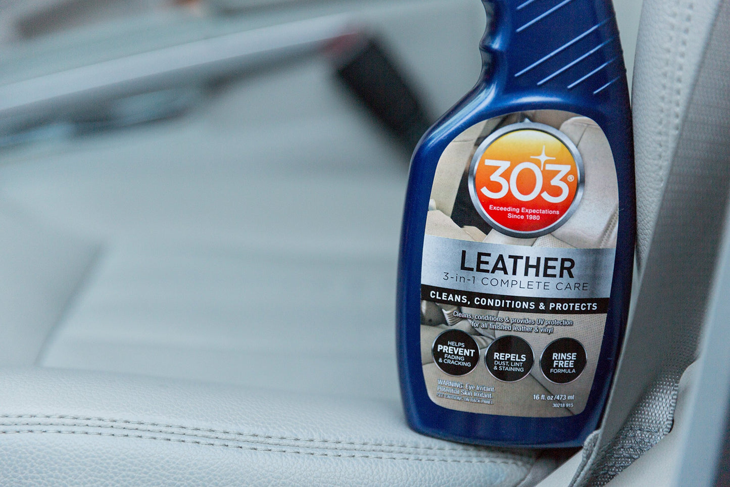 303 Products Leather 3-In-1 Complete Care, 16 Ounces