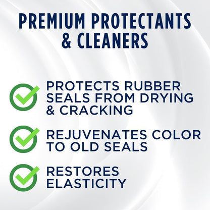 303 Rubber Seal Protectant - Protects And Conditions Rubber Seals On Doors, Windows, Hoods, And Trunks - Rejuvenates Color On Old Seals, 3.4 oz