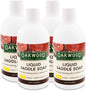Oakwood Liquid Saddle Soap (16.9 fl oz) – Remove Dirt, Grime, Grease & Other Stains from Your Leather Gear. Heavy Duty Cleaner Removes Even The Toughest Stains for a Deep Yet Gentle Clean. Full Case.