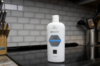 TriNova Premium Cooktop Cleaner and Scrubbing Pads. Best Cleaning Kit for Smooth Top Ranges & Stoves of Glass, Ceramic. Non-Abrasive and Scratch Free scouring sponges with Cream Formula 12oz.