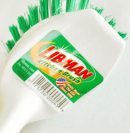 Libman Dish Brush for Dishes Vegetable Fruit Cleaning Dish Washing Kitchen Set Bundle