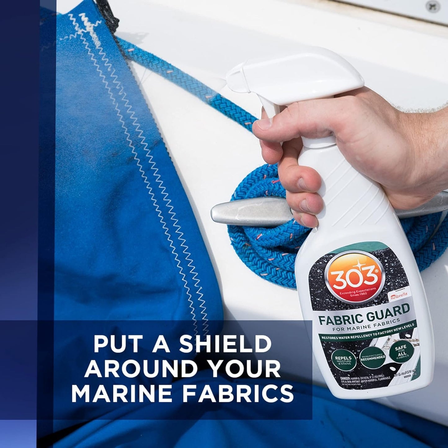 303 Products 30616CSR Products Inc Fabric Guard 16 Oz. Sprayer , White