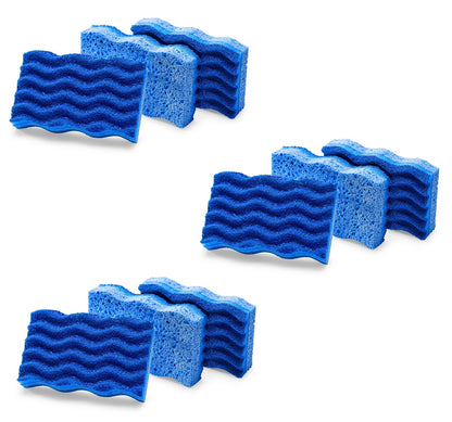 Libman Non-Scratch Easy-Rinse Sponge | 3-Count (Pack of 3)